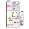 ラルース Aの間取り画像