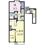 シャインプレイスの間取り画像