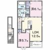 ヴェルデ ブリッサ Ⅲの間取り画像