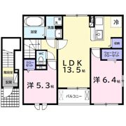 モンレーヴAの間取り画像