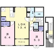 セラヴィの間取り画像