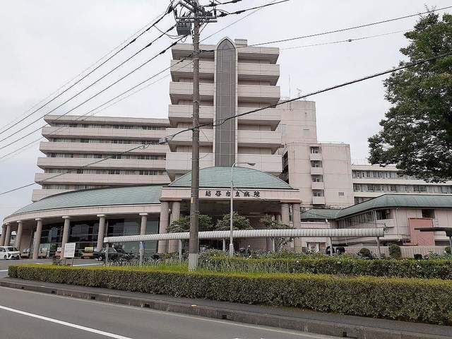 近くの越谷市立病院まで550m（徒歩7分）