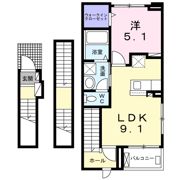 ソレアード ヴィラの間取り画像