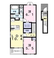 ヒカルサ君津Ⅰの間取り画像