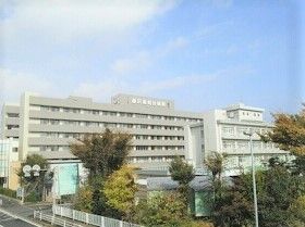 近くの病院まで1,200m（徒歩15分）