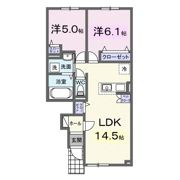 ノースヒル Ⅵの間取り画像