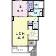 ライスガーデン Ⅱの間取り画像