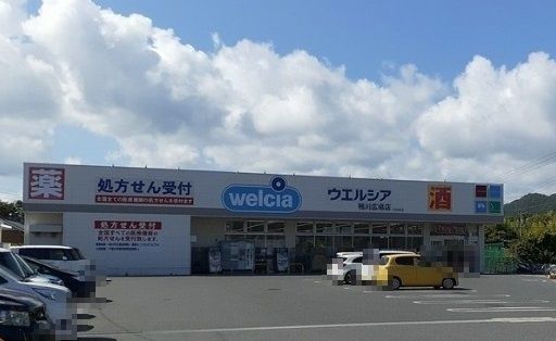 近くのウエルシア鴨川広場店まで700m（徒歩9分）