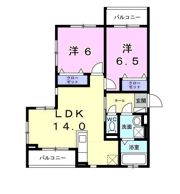 サンティエの間取り画像