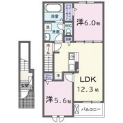 グランプレーヌの間取り画像