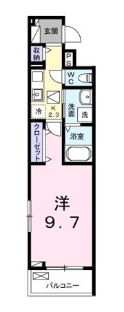 メゾンドヌール山崎Ⅱの間取り画像