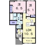 グラン・アーブルⅦの間取り画像