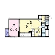 エスポワール立葉の間取り画像