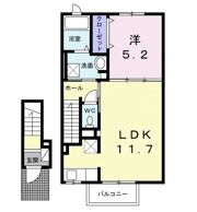 コミュニティ新館 Ⅱの間取り画像