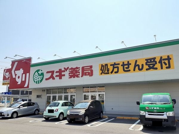 近くのスギ薬局寺家店まで800m（徒歩10分）