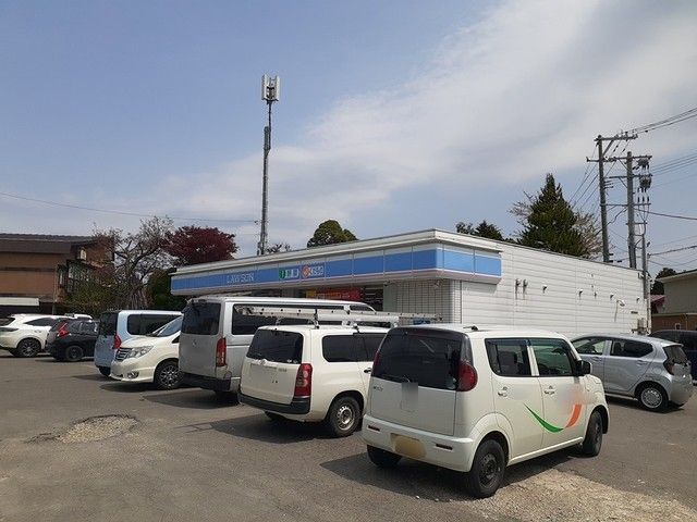 近くのローソン青森安田店まで500m（徒歩7分）