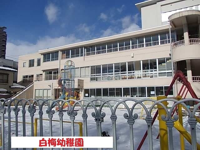 近くの白梅幼稚園まで700m（徒歩9分）