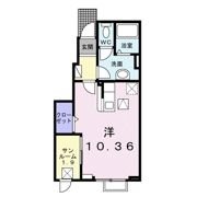 ユ・クラルテの間取り画像