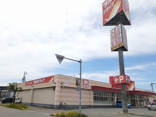近くのツルハドラッグ留萌店まで800m（徒歩10分）