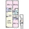 ラピス・ラズリⅥの間取り画像