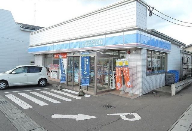 近くのローソン白銀５丁目店まで550m（徒歩7分）