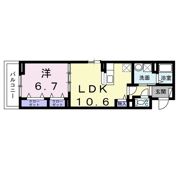 ハーベス アイの間取り画像