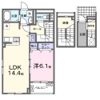 クラール 島野 Aの間取り画像