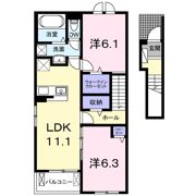 フリージアの間取り画像