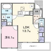 ショコラⅢの間取り画像