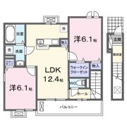 ショコラⅢの間取り画像