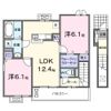 ショコラⅢの間取り画像