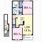 アルコパレーノⅠの間取り画像