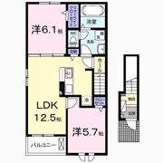 アルコパレーノⅡの間取り画像