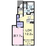 ベイサイドアクアBの間取り画像