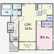サンハイムの間取り画像