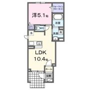 ブリッサ砂川 Yの間取り画像