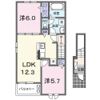 ノース パティオの間取り画像