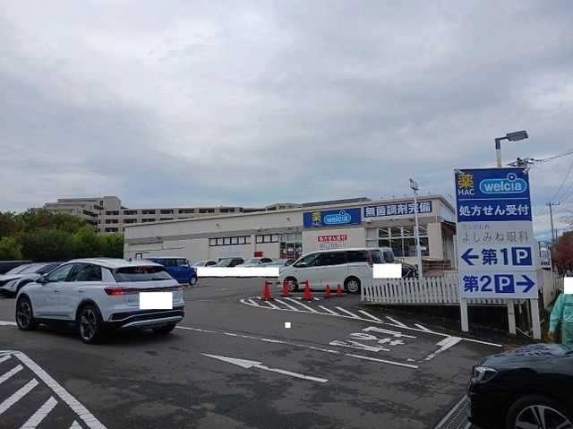 近くのドラッグストアまで700m（徒歩9分）
