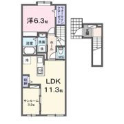 ガジュマルの間取り画像