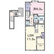 ガジュマルの間取り画像