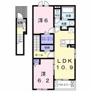 ヒカルサ行橋 Ⅰの間取り画像