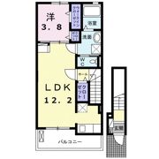 EAST HILL Fの間取り画像