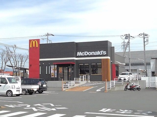 近くのマクドナルド 南アルプスガーデまで2,500m（徒歩32分）