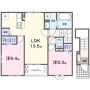 粕屋町アパート（027508701）の間取り画像