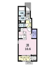桜・レジデンスAの間取り画像