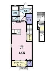 桜・レジデンスAの間取り画像