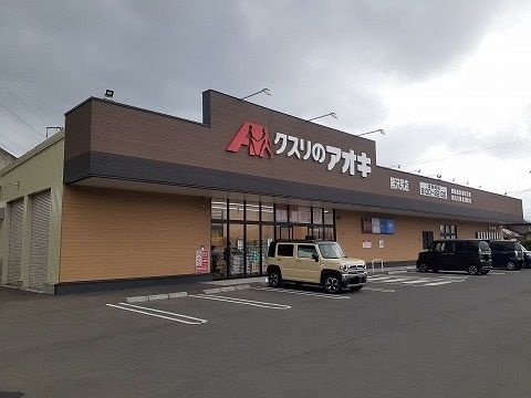 近くのクスリのアオキ　黒沢尻店まで550m（徒歩7分）
