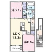 ソレアード・ポールⅡの間取り画像