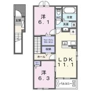 フラン メゾン ソレイユの間取り画像