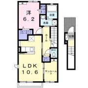 エスペランサⅥの間取り画像